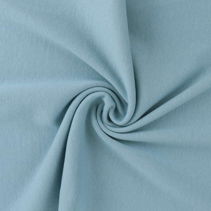 Ribbing Cuffing - Organic Cotton - Dusky Blue