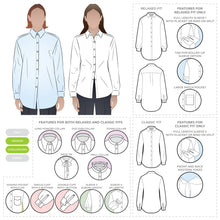 Style Arc - Clayton Woven Shirt Pack - Size 18 -30