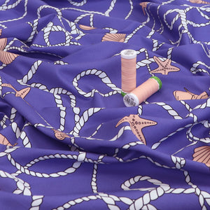 Cotton Poplin - Coastal Charms - Sew Me Sunshine Exclusive