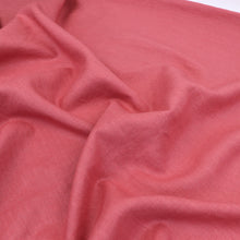 Washed Linen Cotton Lightweight - Coral Pink