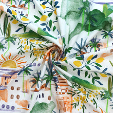 Cotton Poplin - Costa d'Amalfi - Sew Me Sunshine Exclusive