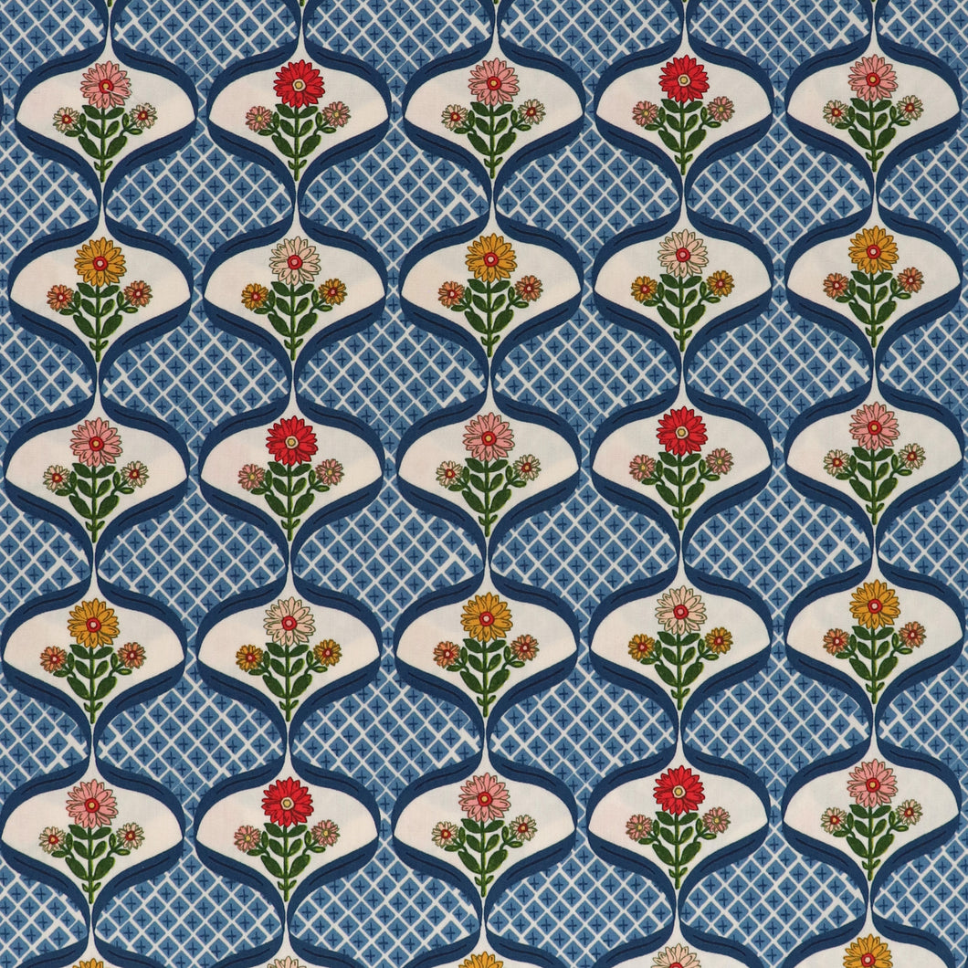 Cotton Poplin - Joyful Homage The Flower Fields - Art Gallery Fabrics