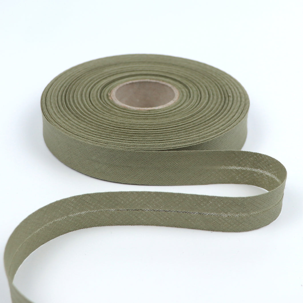 Cotton Bias Binding 20mm - Prym - Pale Olive Green