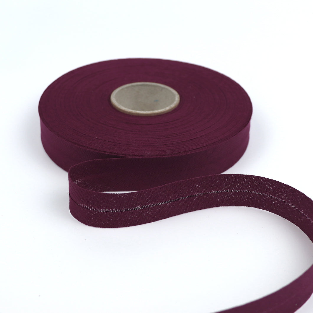 Cotton Bias Binding 20mm - Prym - Plum Purple