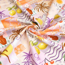 Cotton Canvas - Tropical Patchwork