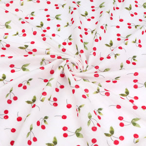 Cotton Double Gauze - Cherries