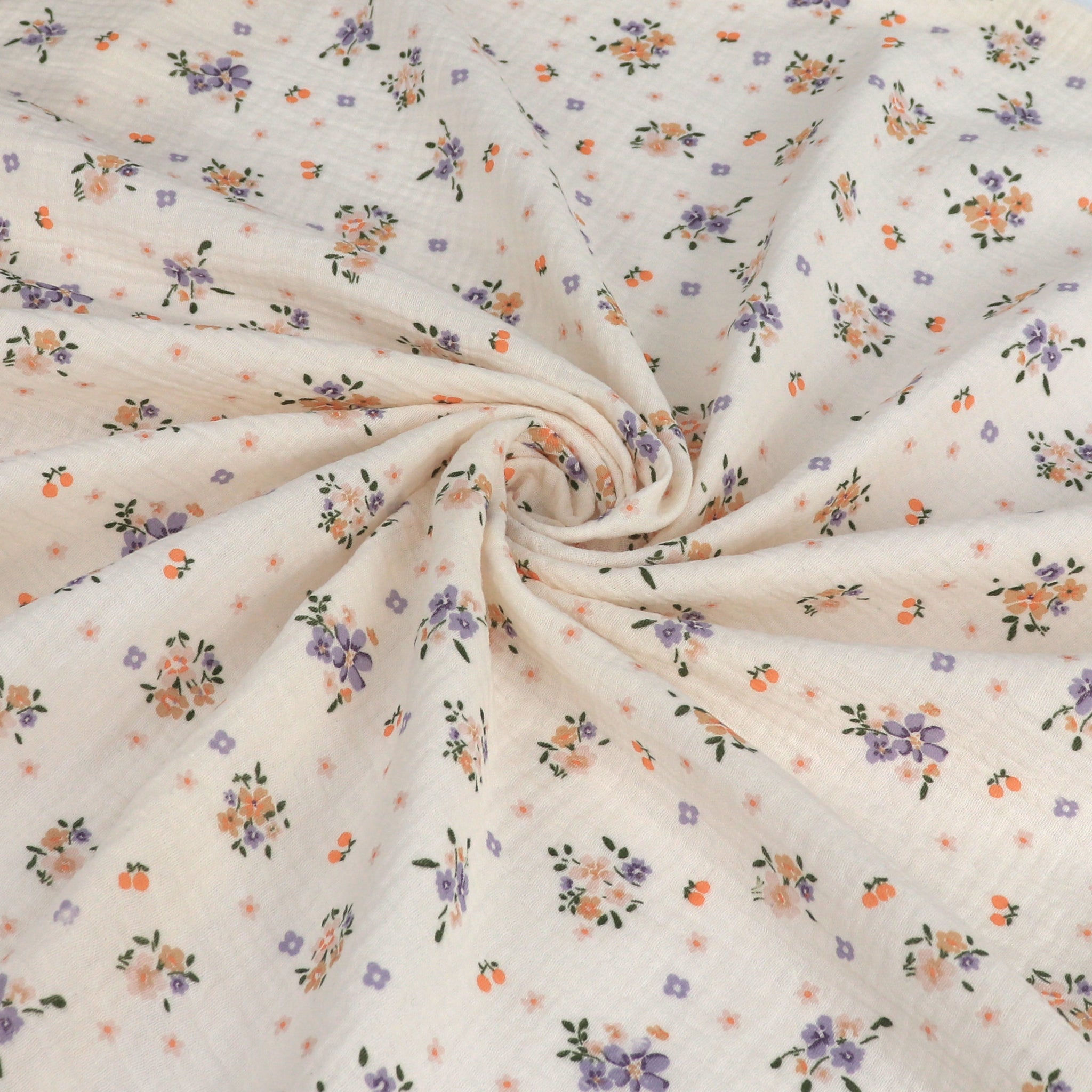 Cotton Double Gauze - Orange Blossom – Sew Me Sunshine