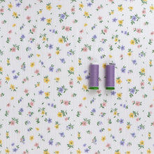 Cotton Double Gauze - Pastel Flowers