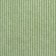 Cotton Linen - Marled Lime Green - Stripe