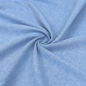 Cotton Linen - Marled Sky Blue - END BOLT 45cm