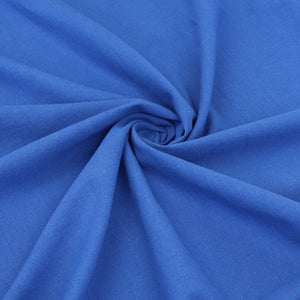 Cotton Linen Mix - Cobalt Blue