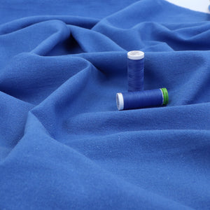 Cotton Linen Mix - Cobalt Blue