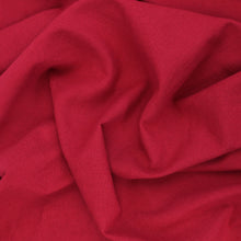 Cotton Linen Mix - Red