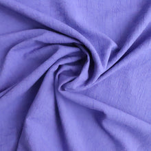 Cotton Linen Jacquard - Purple - Fibre Mood - END OF BOLT 85cm x 140cm