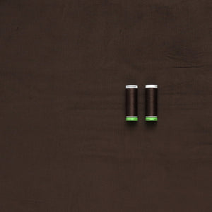 Cotton Needlecord - Chocolate Brown