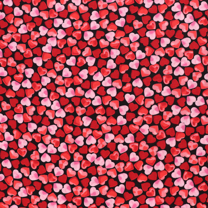 Cotton Poplin - Lovehearts