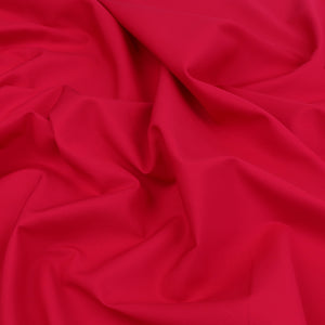 Cotton Poplin - Red