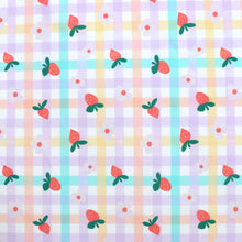 Cotton Poplin - Strawberry Picnic