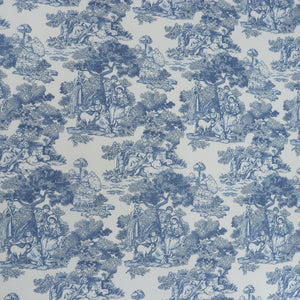 Cotton Poplin - Toile De Jouy