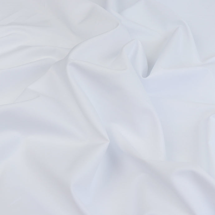Cotton Poplin - White