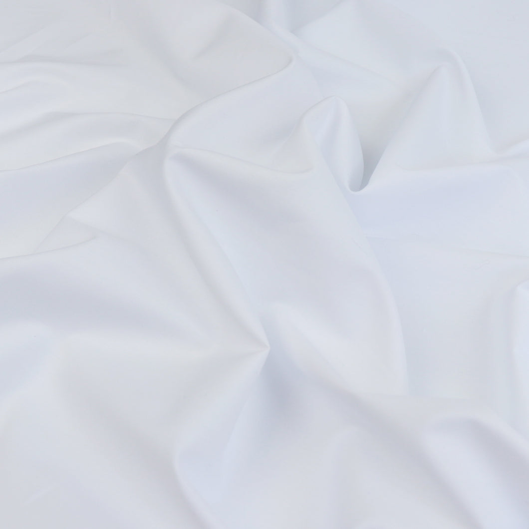 Cotton Poplin - White