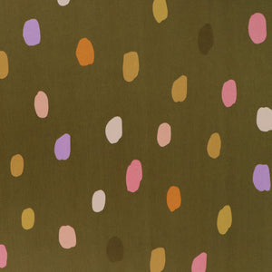 Cotton Satin - Nerida Hansen - Summer Spot Moss Green