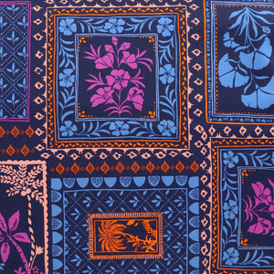 Cotton Satin - Patchwork Flowers