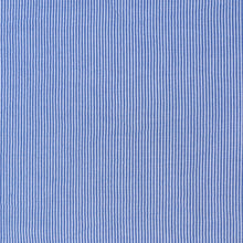 Cotton Seersucker - Blue & White Stripe - END OF BOLT 40cm