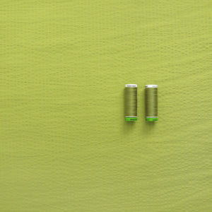 Cotton Seersucker - Green
