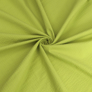 Cotton Seersucker - Green