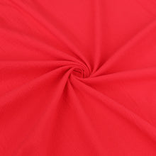 Cotton Seersucker - Red