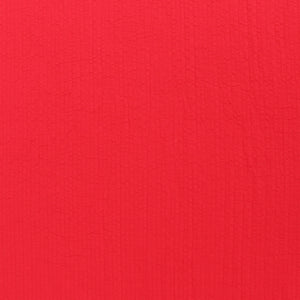 Cotton Seersucker - Red
