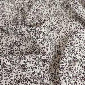 Cotton Seersucker - Scattered Flowers - Pink
