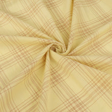 Cotton Seersucker - Sevenberry Butter Yellow Check