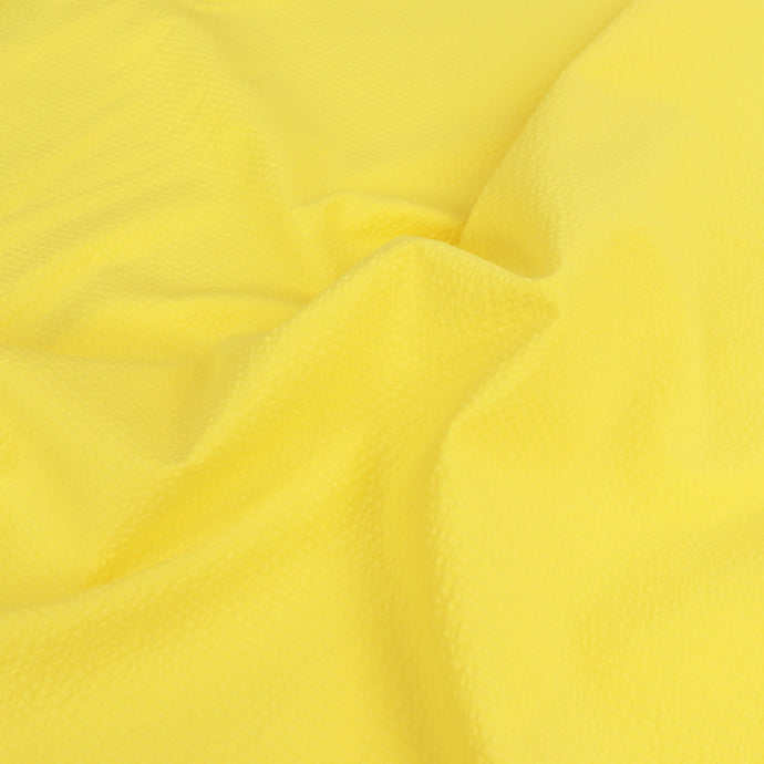 Cotton Seersucker - Yellow