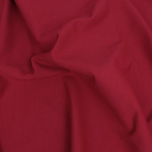 Cotton Sweatshirt Brushed Jersey - Red