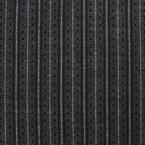 Cotton Voile - Dobby Stripe - Black