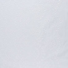 Cotton Voile - Embroidered Floral Arches