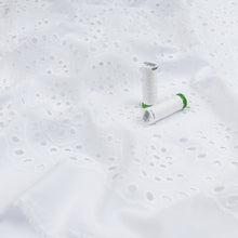 Cotton Voile - Embroidered Floral Arches