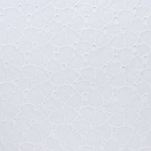 Cotton Voile - Embroidered Statement Floral