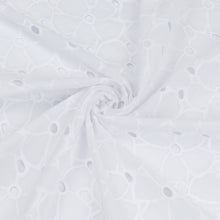Cotton Voile - Embroidered Statement Floral