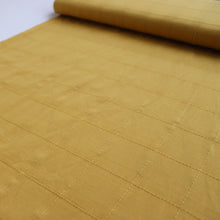 Cotton Voile - Mustard Check - END OF BOLT 119cm