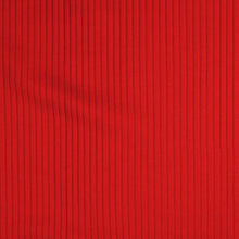 Cotton Wide Ribbed Jersey - Red