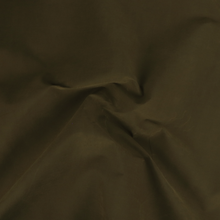 Deadstock Water Repellant Cotton Blend Trench Coating - Olive Green