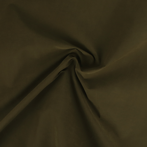 Deadstock Water Repellant Cotton Blend Trench Coating - Olive Green