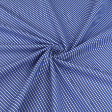 Deadstock Cotton Shirting - Marine Stripe