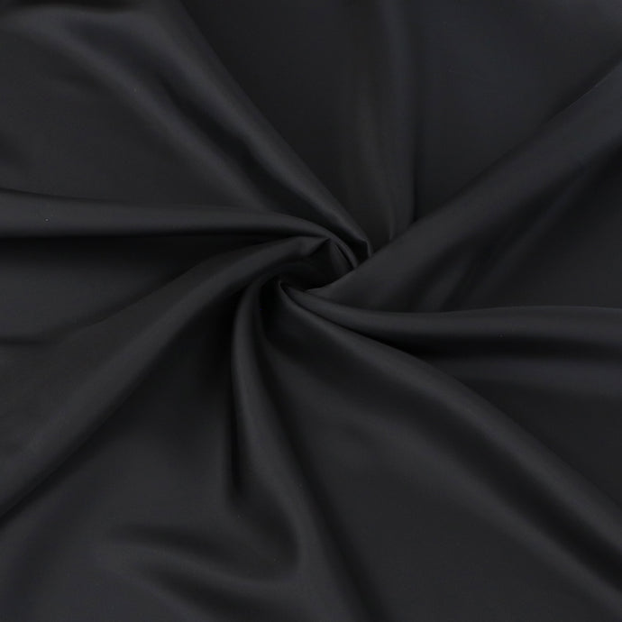 Deadstock Cupro Satin Lining - Black