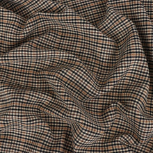 Deadstock Double Faced Wool - Beige Check