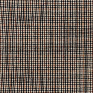 Deadstock Double Faced Wool - Beige Check