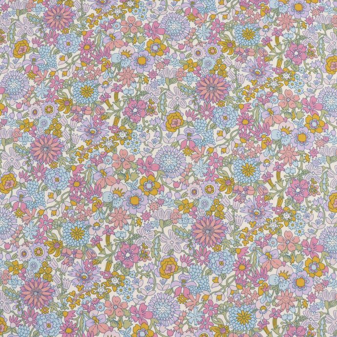 Deadstock Liberty Fabrics - Pastel Floral - Cotton Poplin